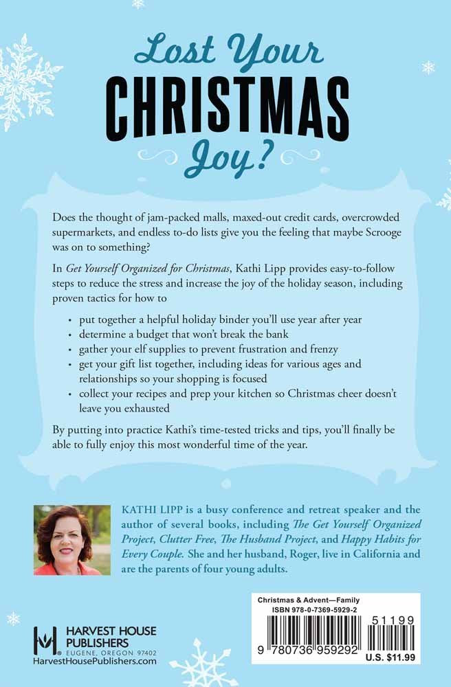 Get Yourself Organised for Christmas - Kathi Lipp (5389827932320)