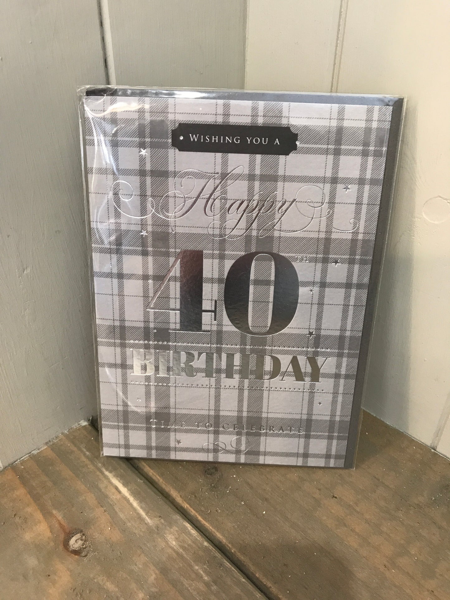 Happy 40th Birthday Card (5499889320096)