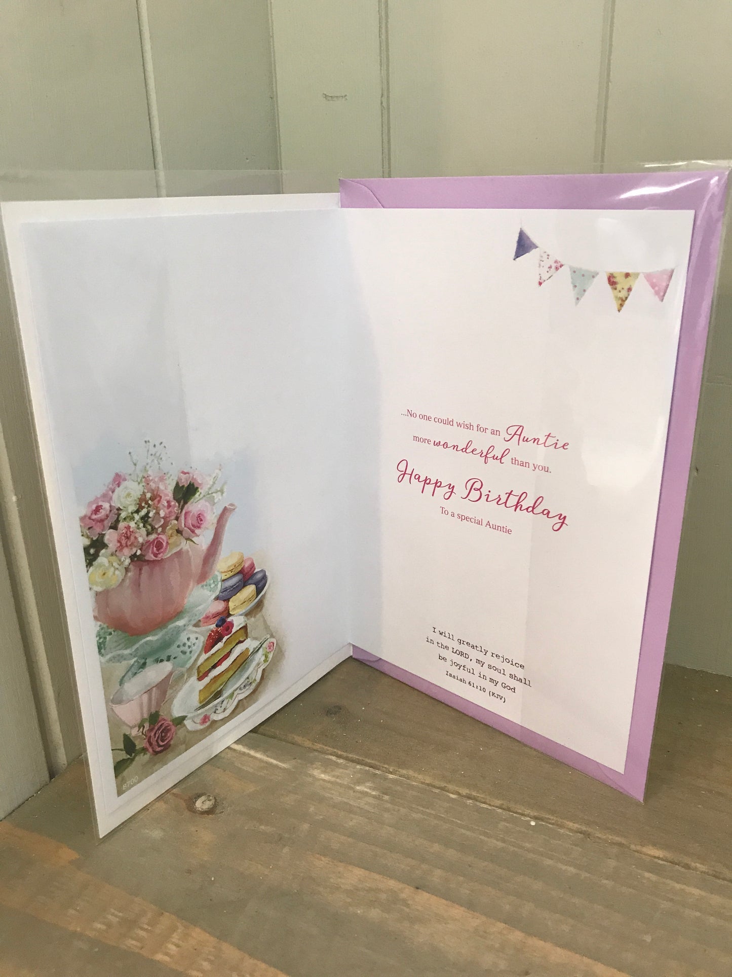 For a Special Auntie on your Birthday Card (5507676504224)
