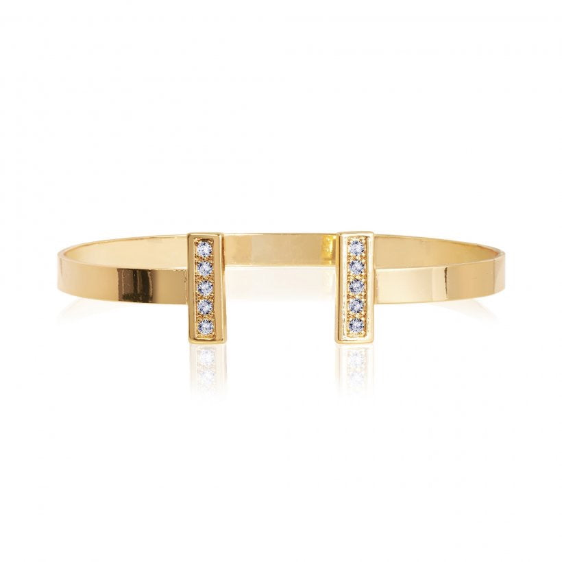 Gold Bangle (5883357364384)