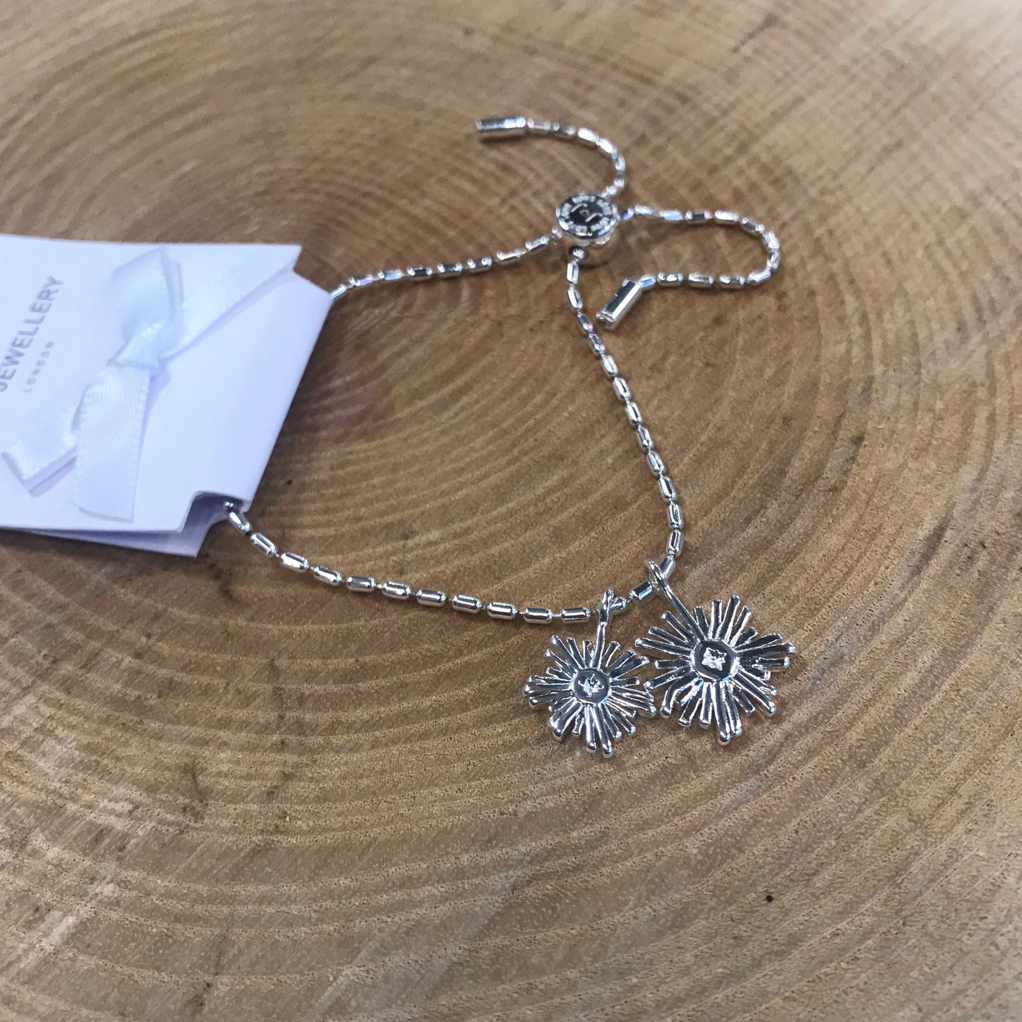 Lariat Sunburst Drawstring Bracelet (5883301658784)