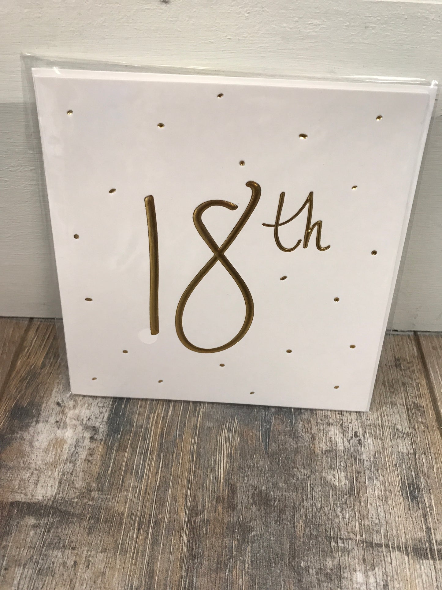 Age 18 birthday card (5483892605088)