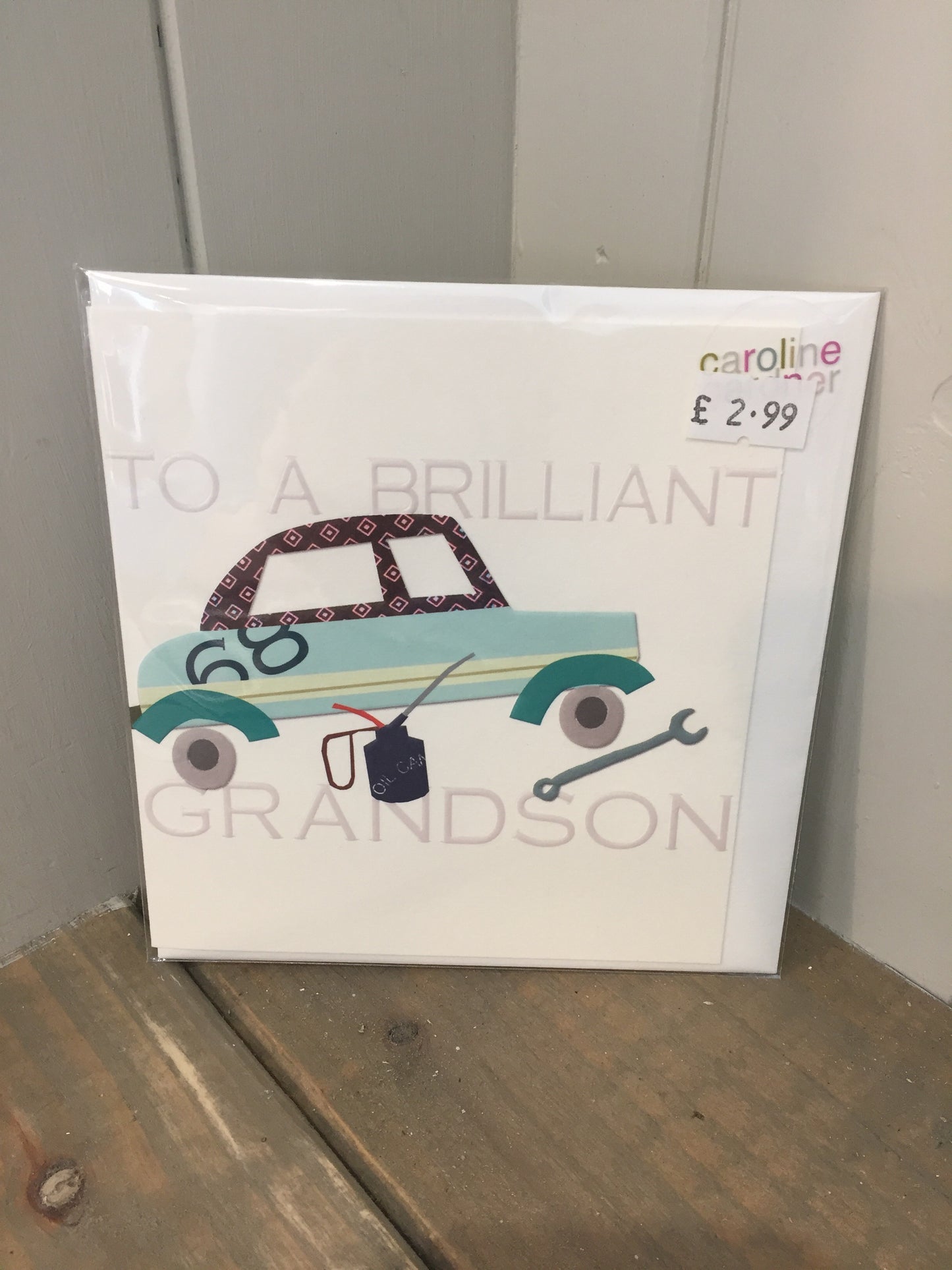 To a Brilliant Grandson Card (5504562888864)