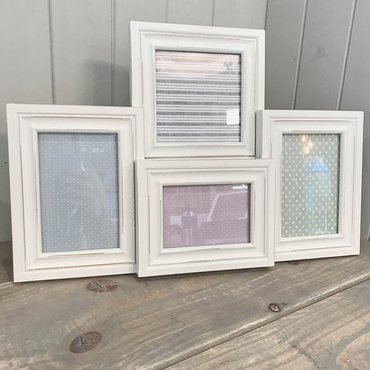 Collage White Photo Frame (6675059540128)
