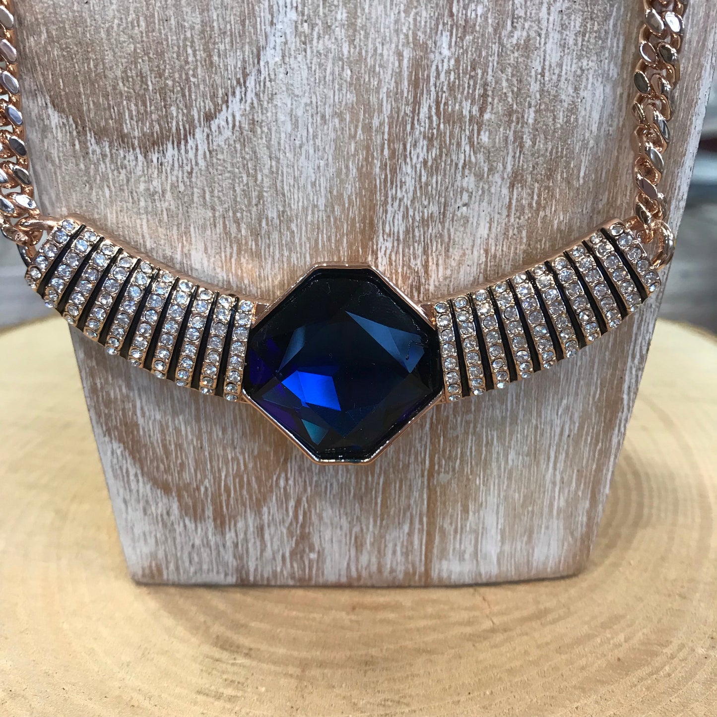 Blue Sapphire Necklace (5905246486688)