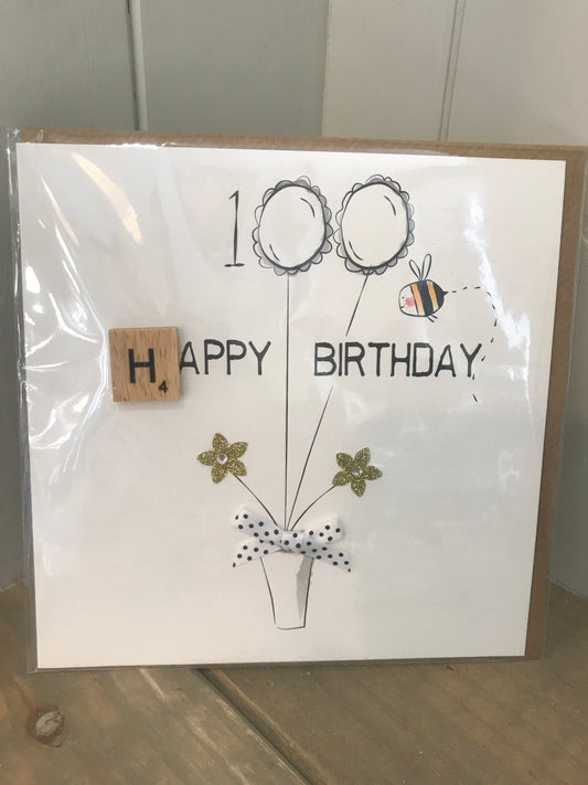 Age 100 birthday card (5500140191904)