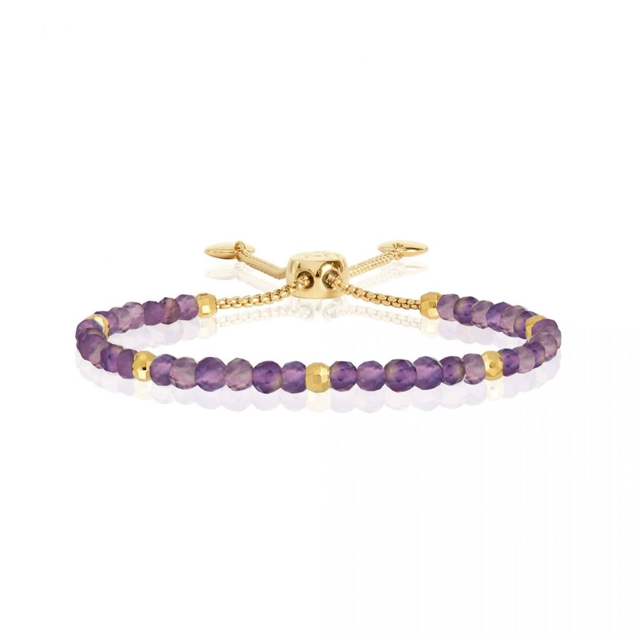 Gold Beaded Bracelet (5883339833504)