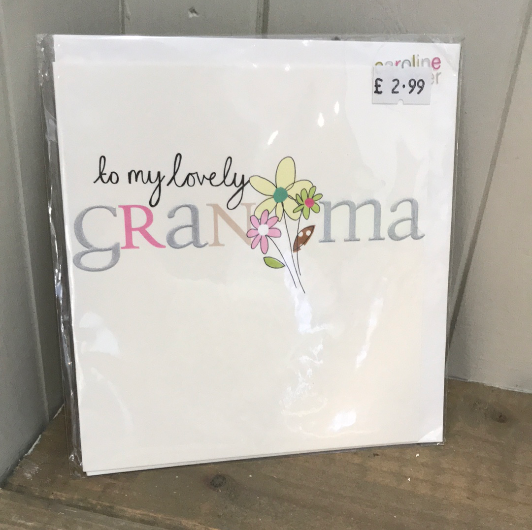 To my Lovely Grandma Card (5774736982176)