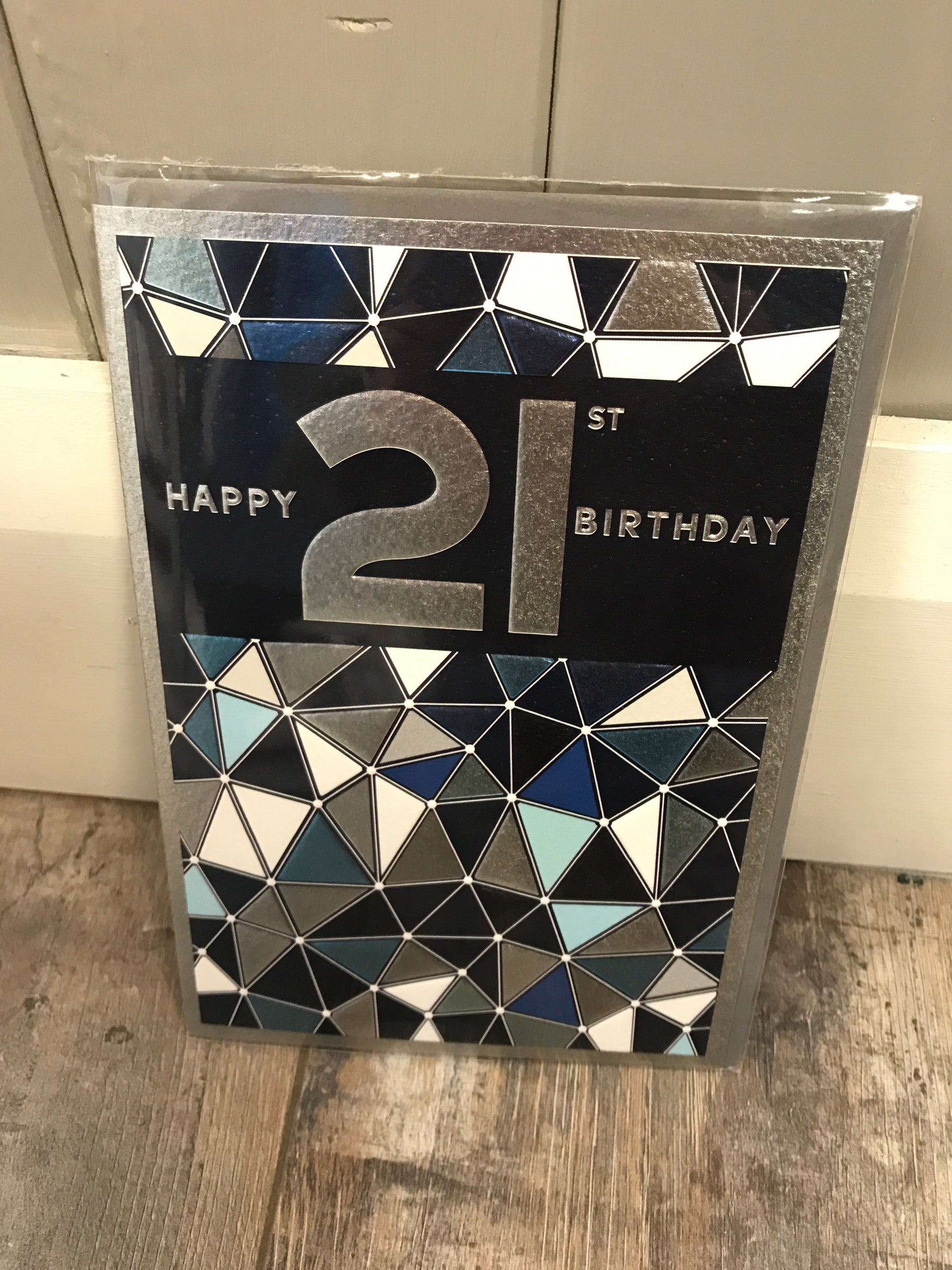 Happy 21st Birthday Card (5483945754784)