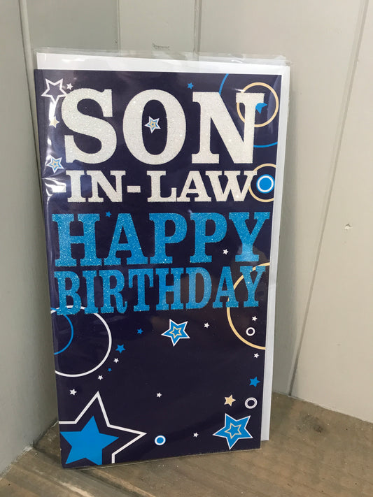 Son-in-law Happy Birthday Card (5508016046240)